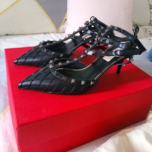 Valentino Garavani Rockstud Pointed Toe Pumps